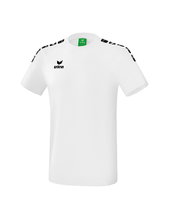 Erima Leisure Training T-shirt Essential 5-C - Cotton blend - white/black Men